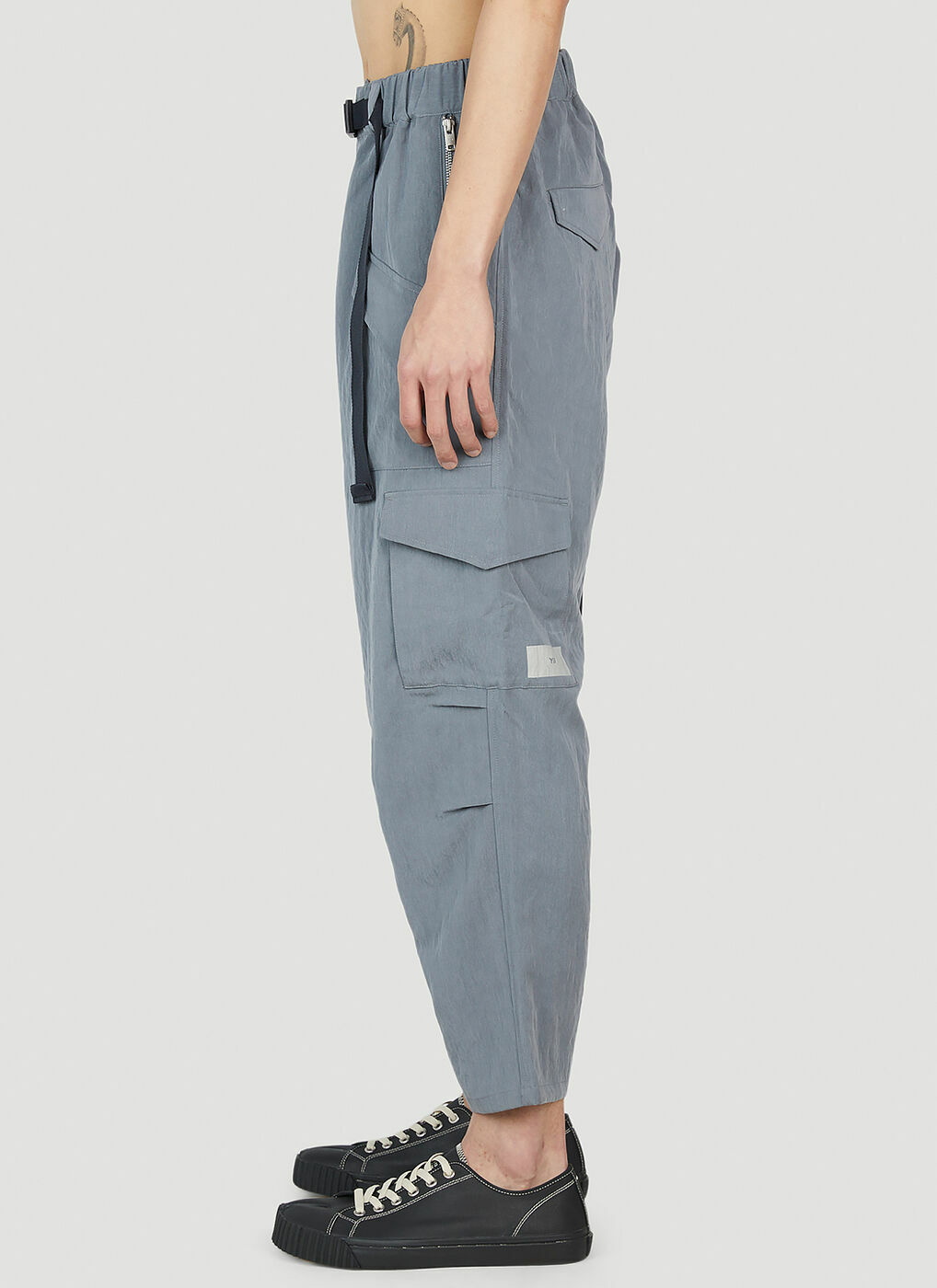 Y-3 - Utility Cargo Pants in Grey Y-3