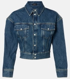 Wardrobe.NYC Cropped denim jacket