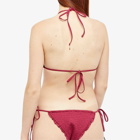 Frankies Bikinis Women's Tiana Bikini Bottom in Bordeaux