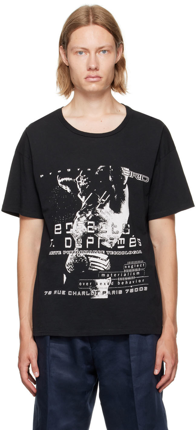 Enfants Riches Déprimés Black Neglect T-Shirt Enfants Riches Deprimes