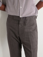 Thom Sweeney - Wool, Linen and Silk-Blend Suit - Brown