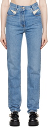 Givenchy Blue Slim Fit Yoke Jeans