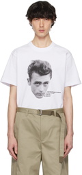 sacai White James Dean T-shirt