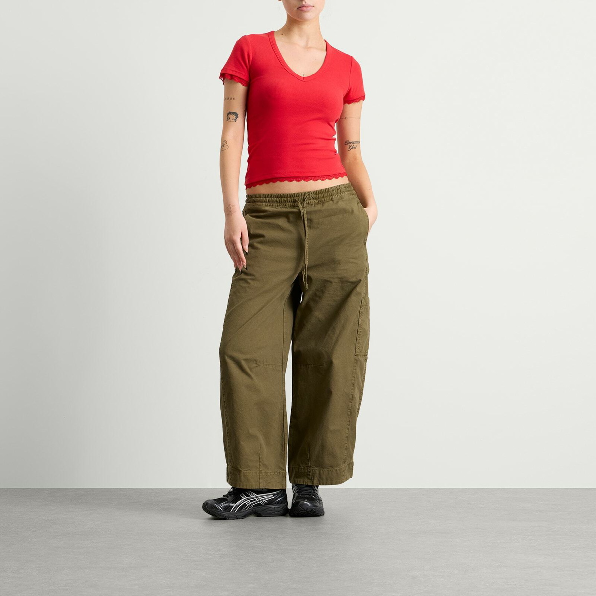 Damson Madder Women's Paige Top in Red
