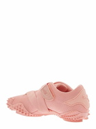 Puma mostro Pink Low Top Sneakers With Embossed Logo On Side And Heel In Mesh Unisex