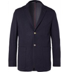 PAUL SMITH - Unstructured Wool, Cotton and Nylon-Blend Blazer - Blue