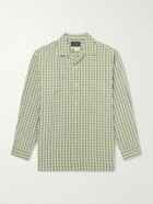 Beams Plus - Checked Madras Cotton Shirt - Green
