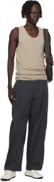 LEMAIRE Gray Debardeur Tank Top