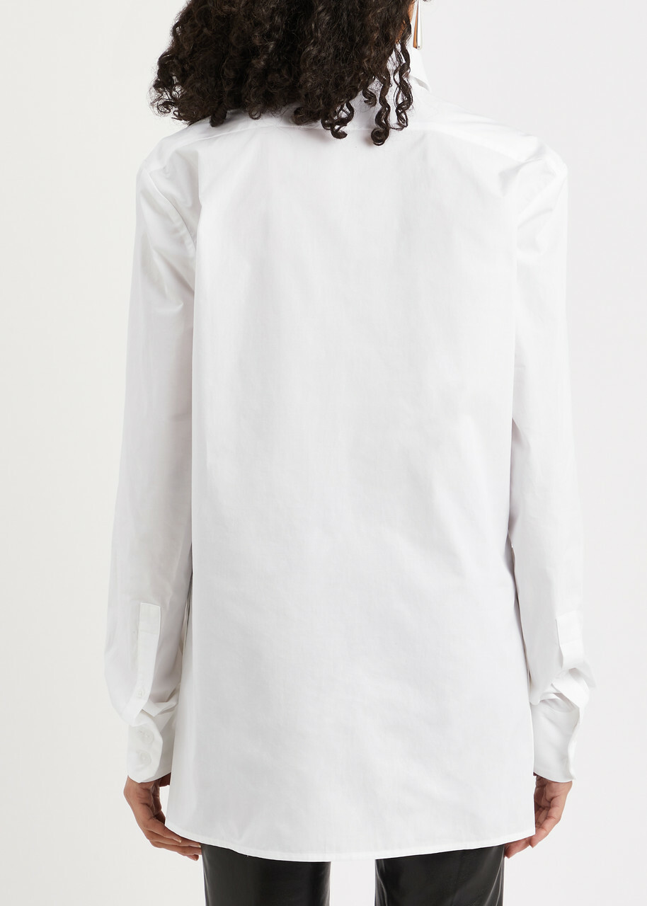 16 Arlington Teverdi Cotton-poplin Shirt White