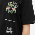 Men's AAPE x Jumping Lomo Kilo T-Shirt in Black