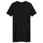 Rick Owens Men's Double Layer T-Shirt in Black