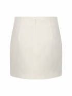 THE ANDAMANE Nerea Tech Crepe Satin Mini Skirt
