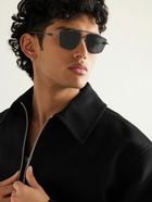 Fendi - O'Lock Aviator-Style Metal Sunglasses