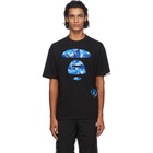 AAPE by A Bathing Ape Black Camo Ape Face T-Shirt