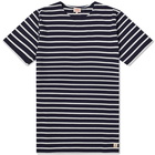 Armor-Lux Men's 73842 Mariniere T-Shirt in Navy/White