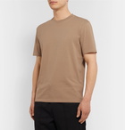 Maison Margiela - Garment-Dyed Cotton-Jersey T-Shirt - Camel