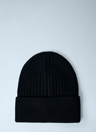 Moncler Grenoble Logo Motif Beanie Hat