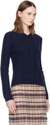 Paloma Wool Navy Clot Sweater