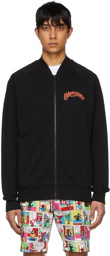 Moschino Black Organic Cotton Sweatshirt