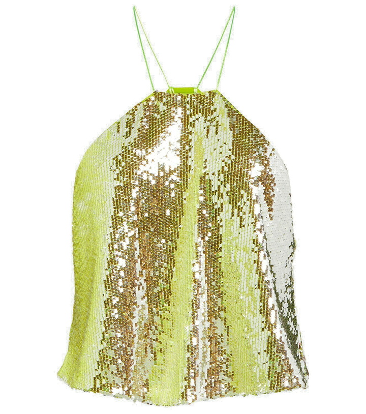 Photo: Dorothee Schumacher Glittering Nights sequined halterneck top