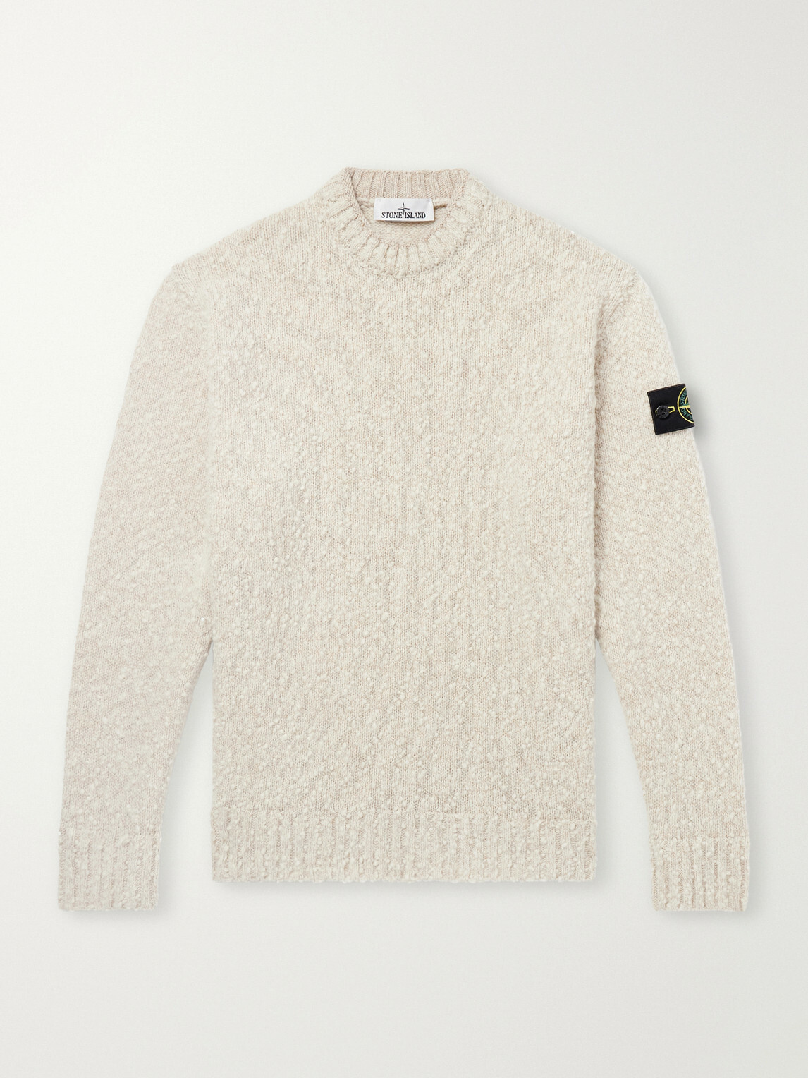 Stone Island - Speckled Wool Nylon Sweater - Neutrals