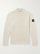 Stone Island - Speckled Wool Nylon Sweater - Neutrals