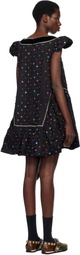 Chopova Lowena Black Jessie Minidress