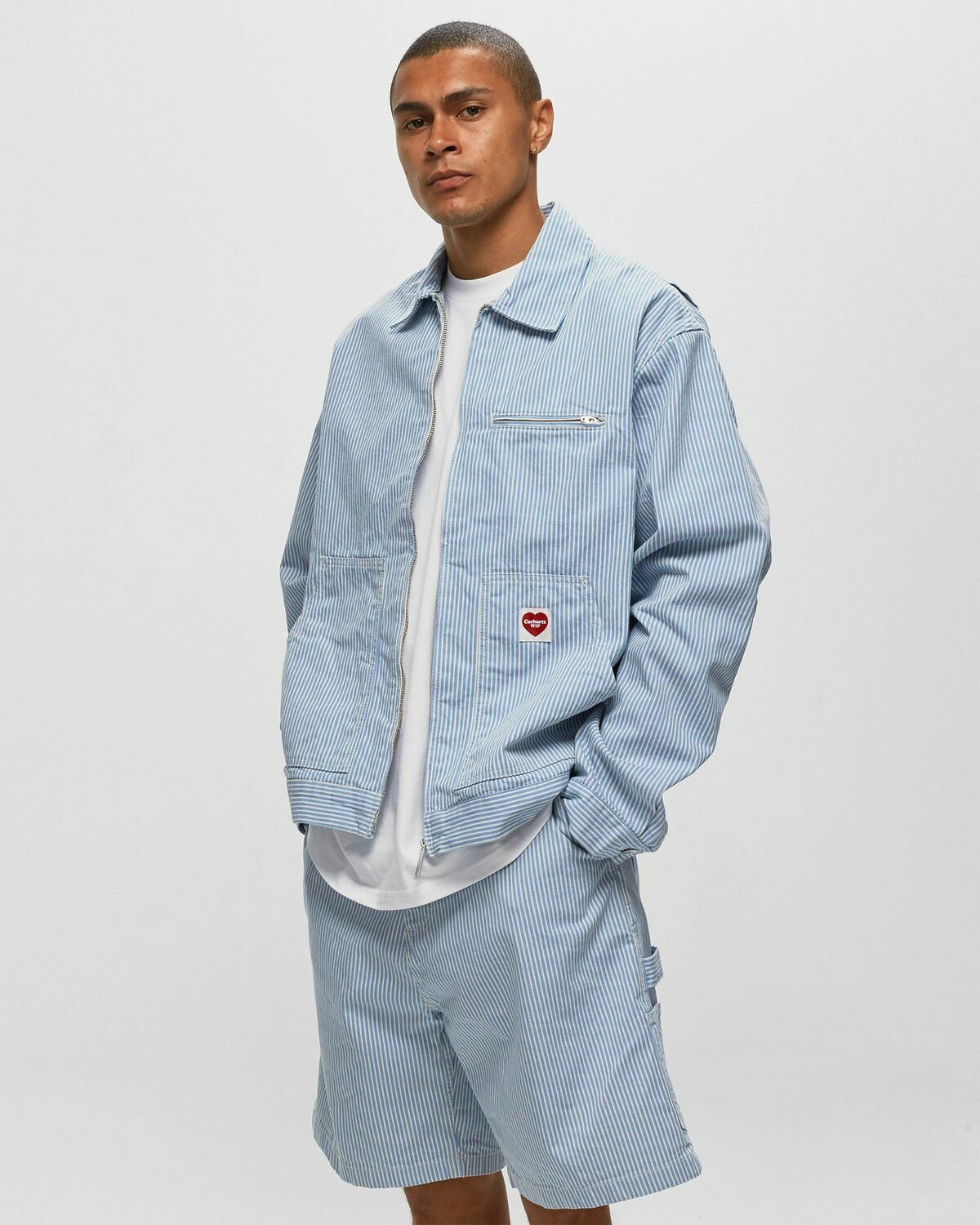 Carhartt Wip Terrell Jacket Blue Overshirts Carhartt WIP