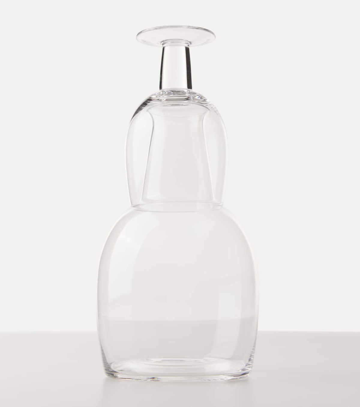 Karakter Glass carafe and glass set by Aldo Bakker