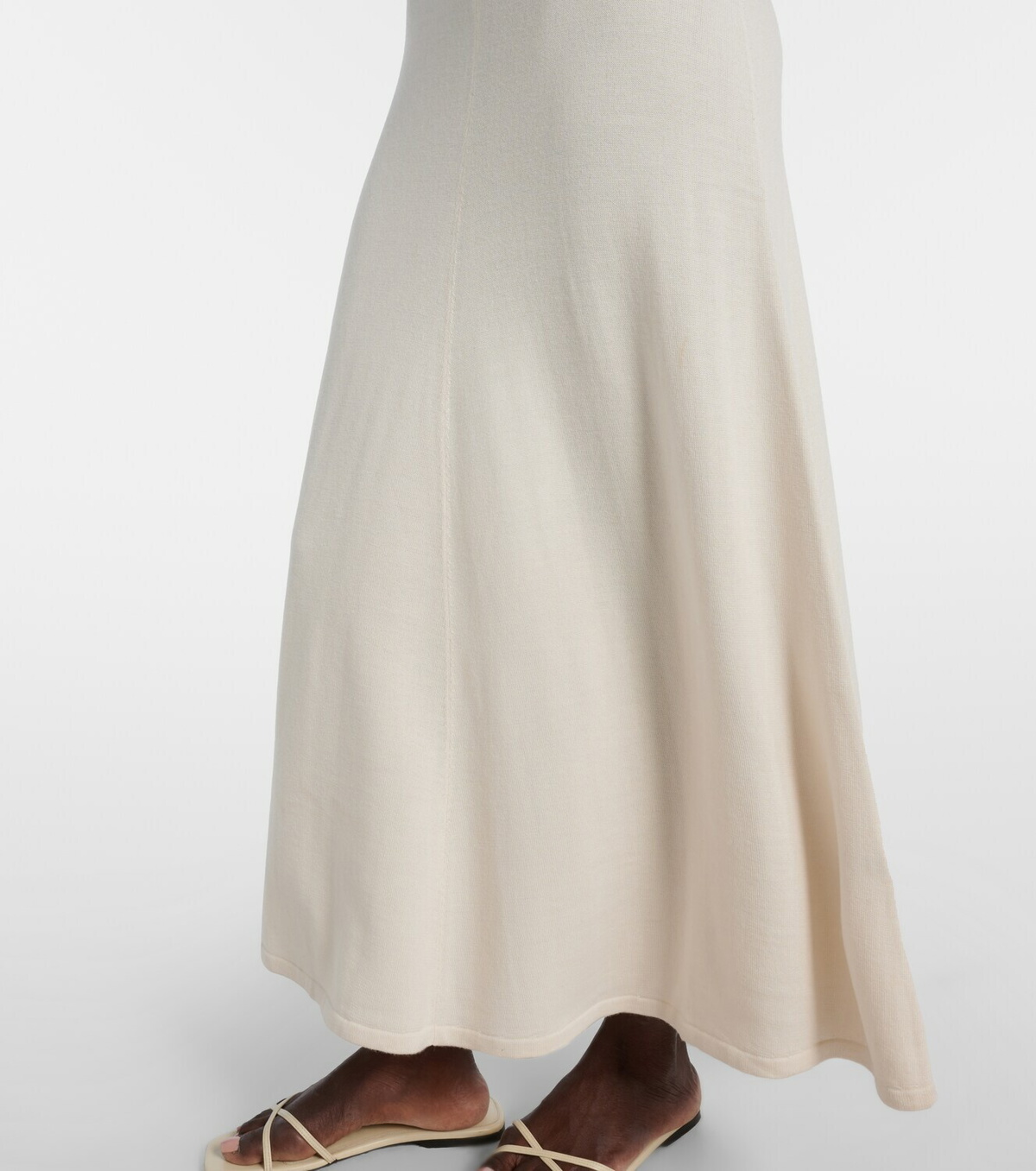 Tove Lenore knitted wool and silk midi dress
