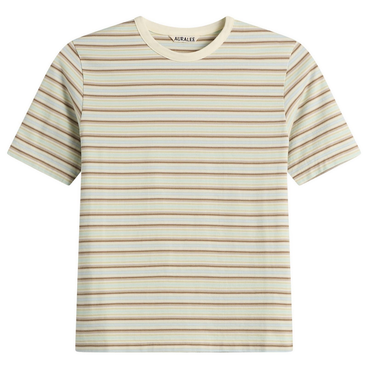 AURALEE Hard Twist Cotton Gauze Short Polo Auralee