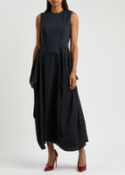 High In Love With Stretch-jersey Maxi Dress Navy