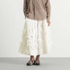 Story mfg. Women's Orbit Skirt in Ecru Fossil