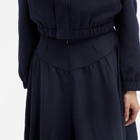 Peachy Den Women's Deba Wool Midi Skirt in Midnight