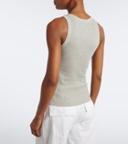 Ami Paris Ami de Cœur cotton jersey tank top