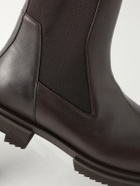 Rick Owens - Beatle Leather Chelsea Boots - Brown
