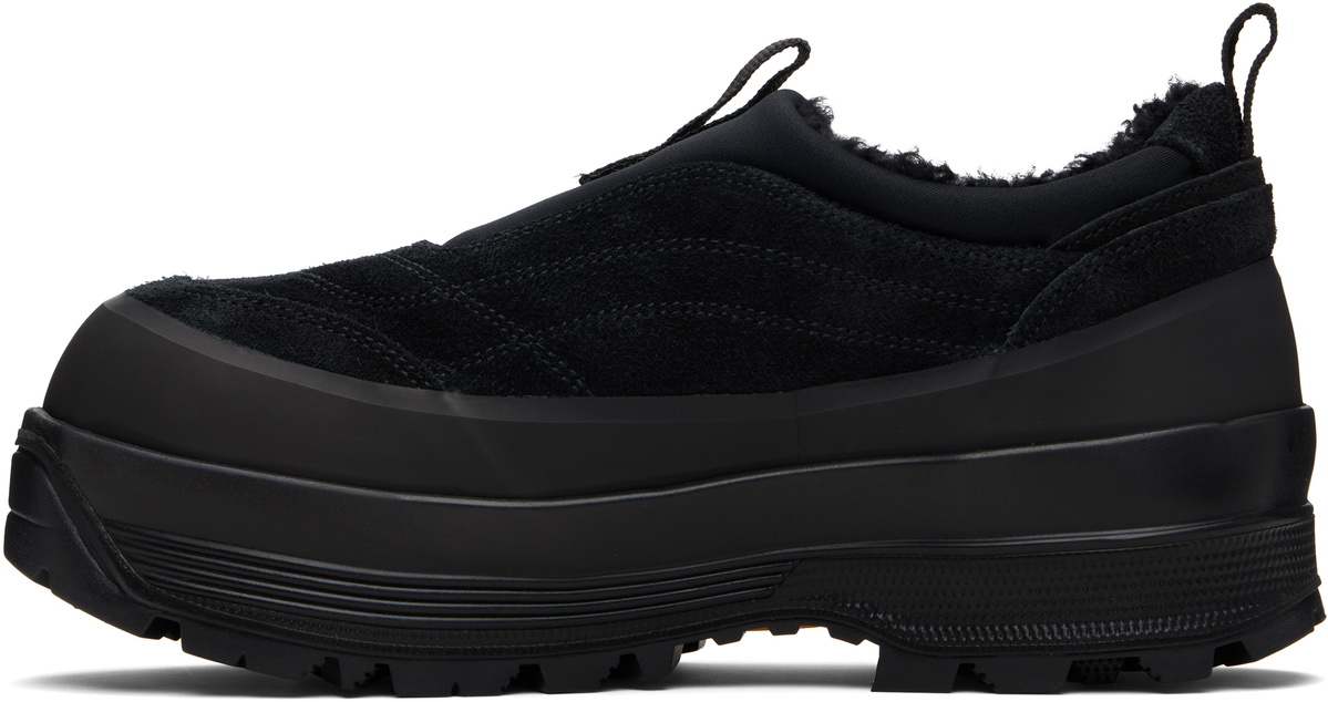 Diemme Black Badia Basso Shearling Sneakers
