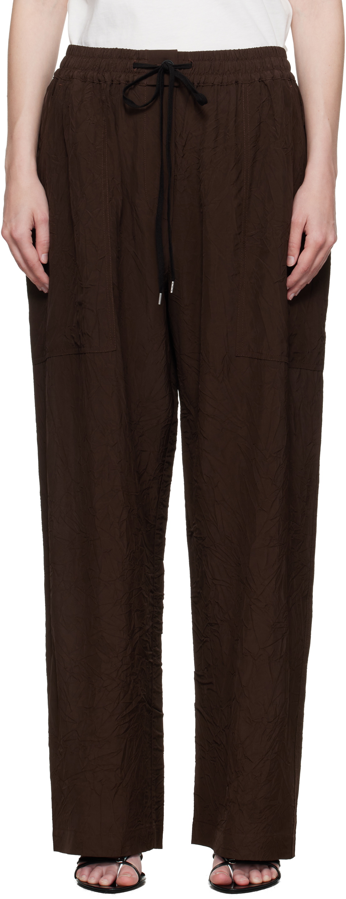 Studio Nicholson Brown Capel Trousers