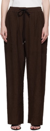 Studio Nicholson Brown Capel Trousers