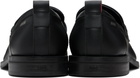 Hugo Black Perforated Loafers