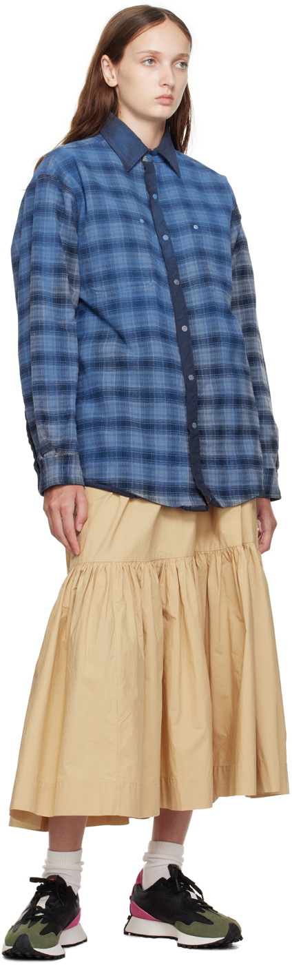 NotSoNormal Blue Reversible Double Jacket