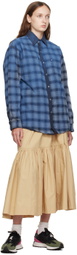 NotSoNormal Blue Reversible Double Jacket