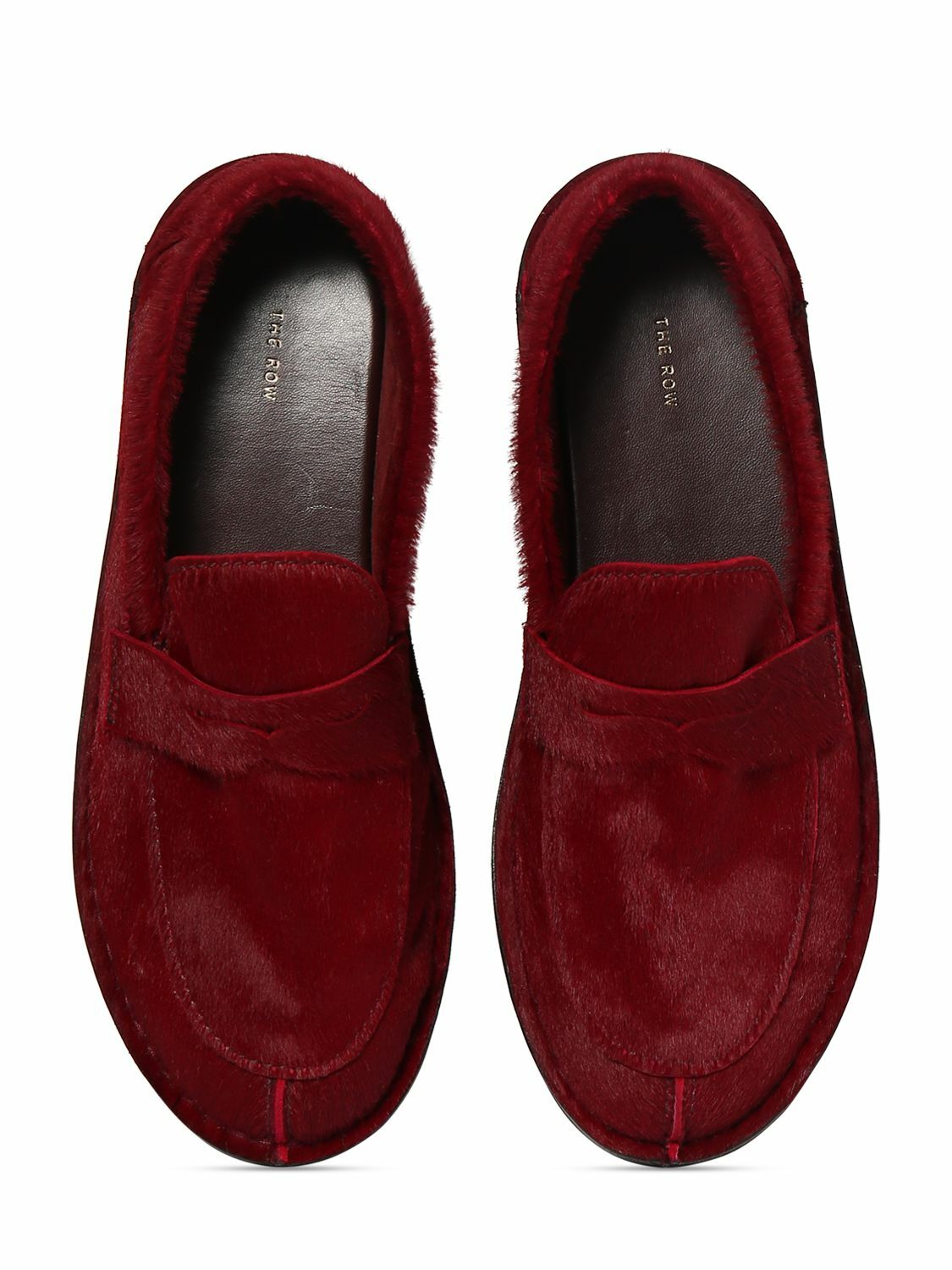 THE ROW Cary Pony Hair Loafers The Row