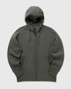 C.P. Company SWEATSHIRTS - HOODED OPEN Grey Mens Hoodies/Zipper
