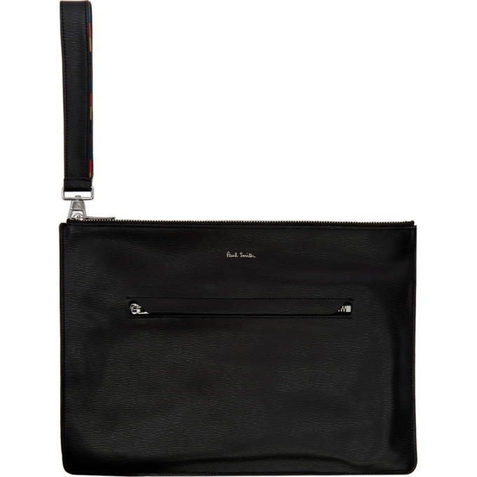 Photo: Paul Smith Black Bright Stripe Document Holder