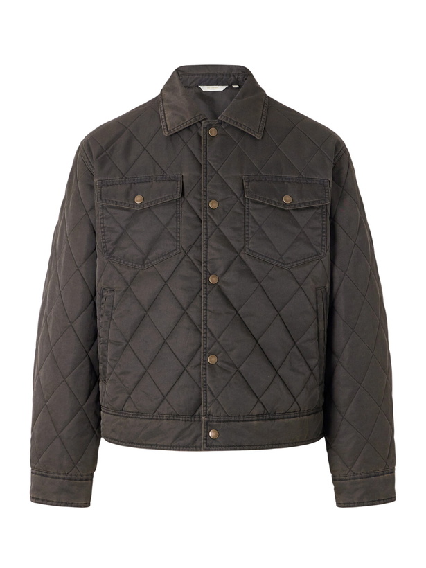 Photo: Aimé Leon Dore - Quilted Shell Blouson Jacket - Green