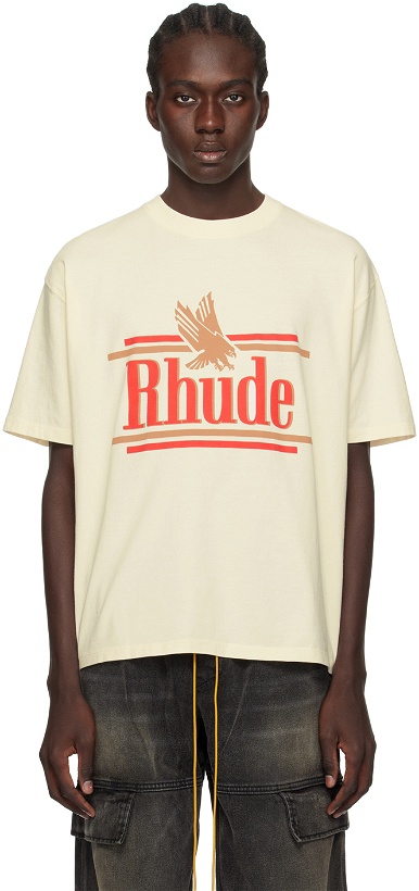 Photo: Rhude Off-White Rossa T-Shirt