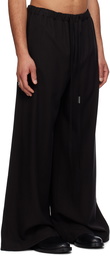 Ann Demeulemeester Black Ibert Lounge Pants