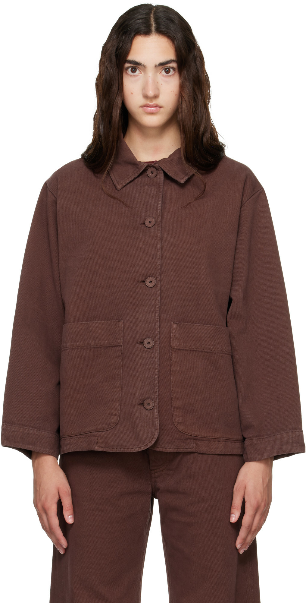 Baserange Brown Osi Jacket