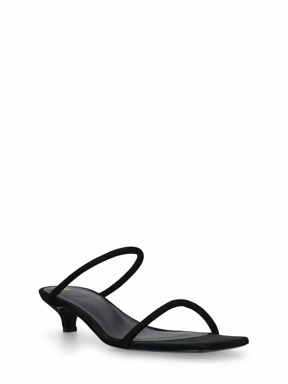 【Toteme】35mmスエードのミニマリストサンダル TOTEME 35mm The Minimalist Suede Sandals Toteme